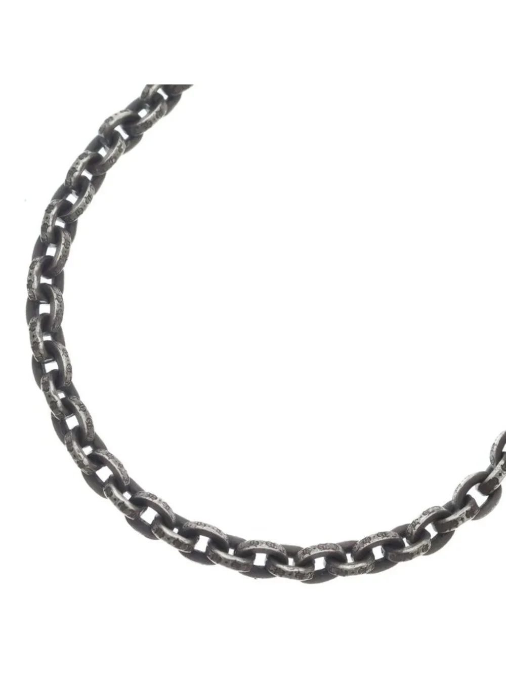 Chrome Hearts Paper Chain 18 Necklace Silver